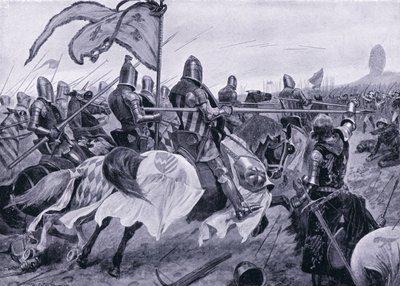 Slaget ved Crecy AD1346, 1920